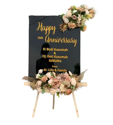 Papan Bunga Akrilik Bangkonol