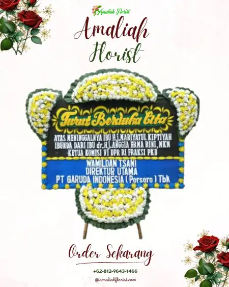 Papan Bunga Duka Bangkonol
